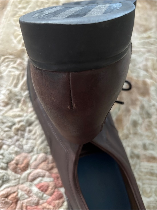 Red Wing Shoes men’s size 12 brown Leather work shoes Safety steel toe *note main image 14